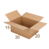 Caja de Cartón 12c 30x20x15 cm